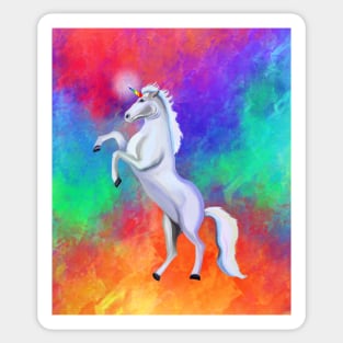 Unicorn Rainbow Dreams Sticker